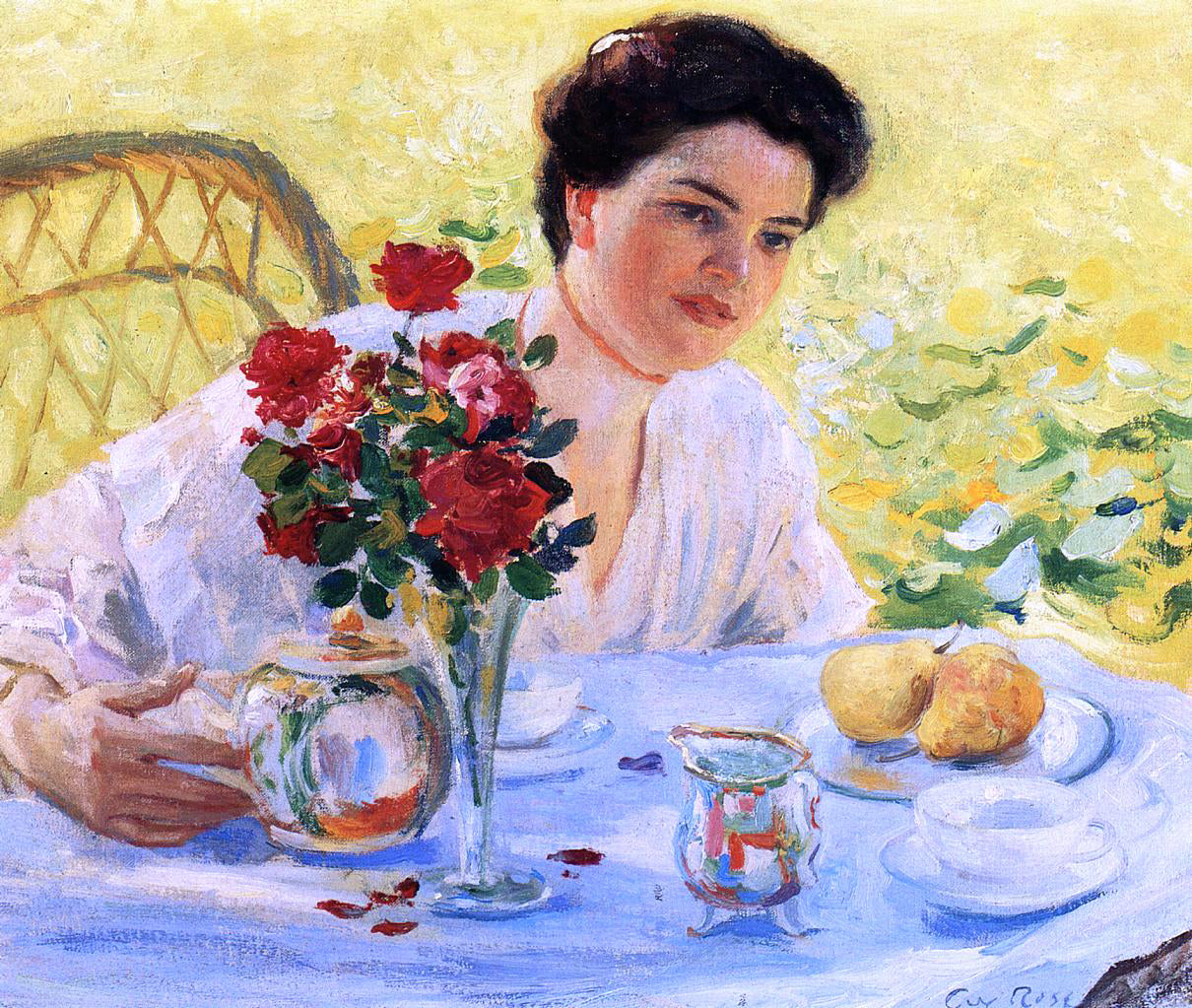 Guy Orlando Rose At Five O'Clock - Hand Painted Oil Painting