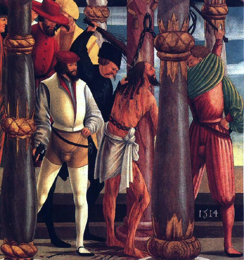 Unknown Hungarian Painters Flagellation - Hand Painted Oil Painting