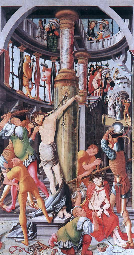  Jorg Ratgeb Flagellation of Christ - Hand Painted Oil Painting