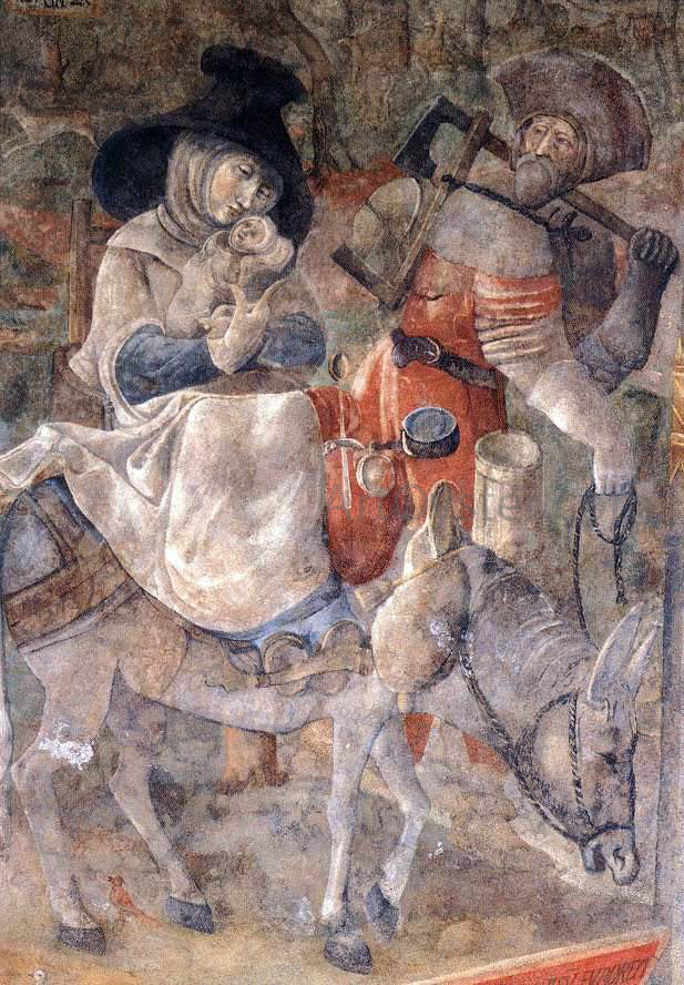Jorg Ratgeb Flight to Egypt - Hand Painted Oil Painting