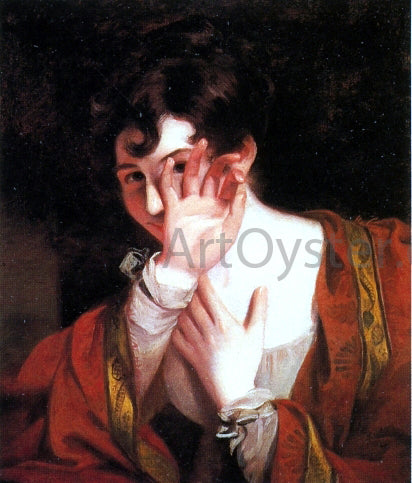 Thomas Sully Flirtation - Hand Painted Oil Painting