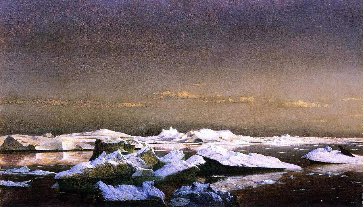 William Bradford Floe-Ice - Hand Painted Oil Painting