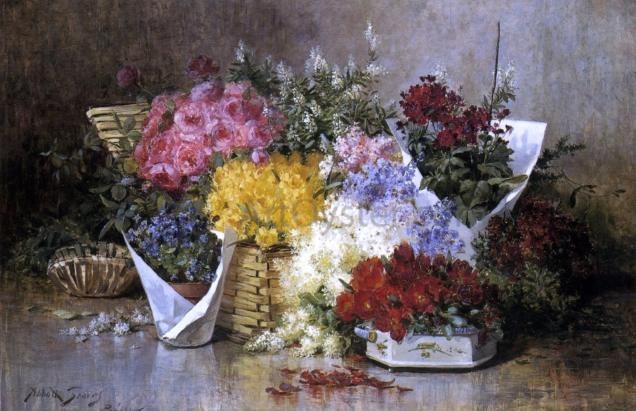 Abbott Fuller Graves Floral Still Life - Hand Painted Oil Painting