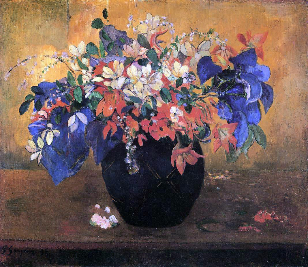 Paul Gauguin Flower Piece - Hand Painted Oil Painting