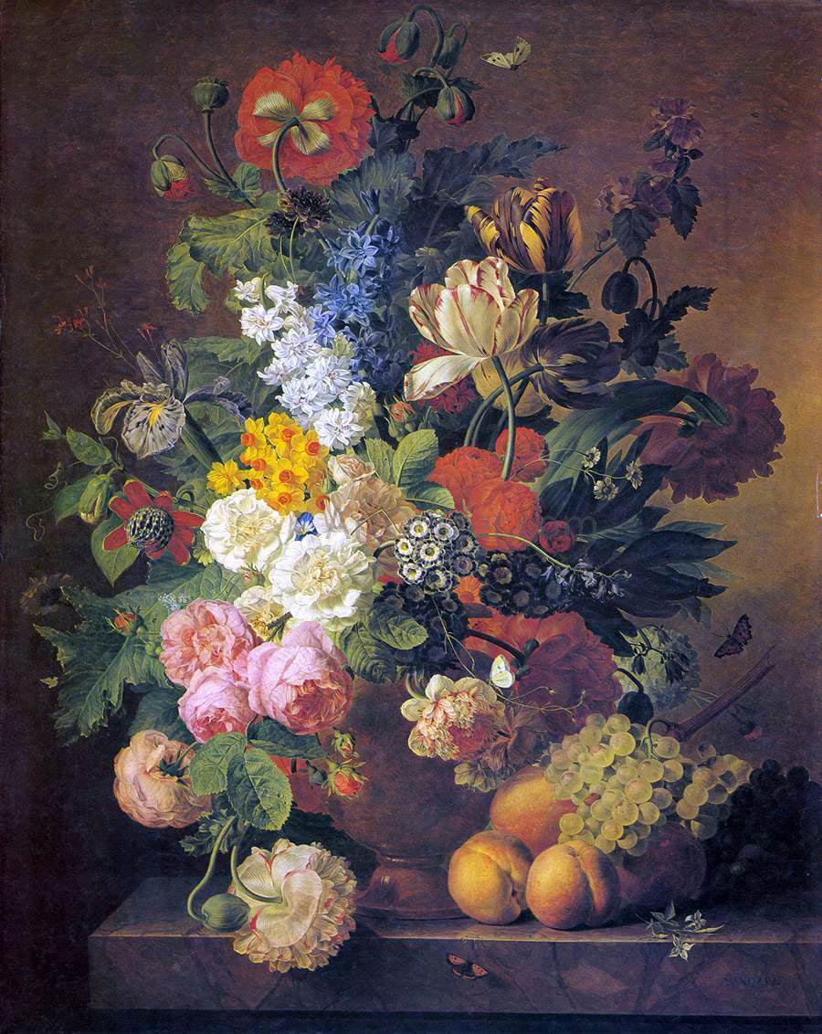 Jan Frans Van Dael Flower Still-Life - Hand Painted Oil Painting