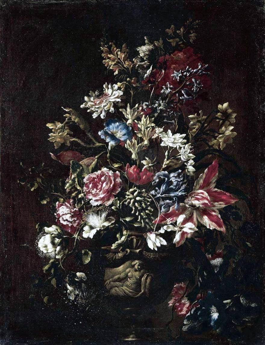 Mario Die fiori Flower Still-Life - Hand Painted Oil Painting