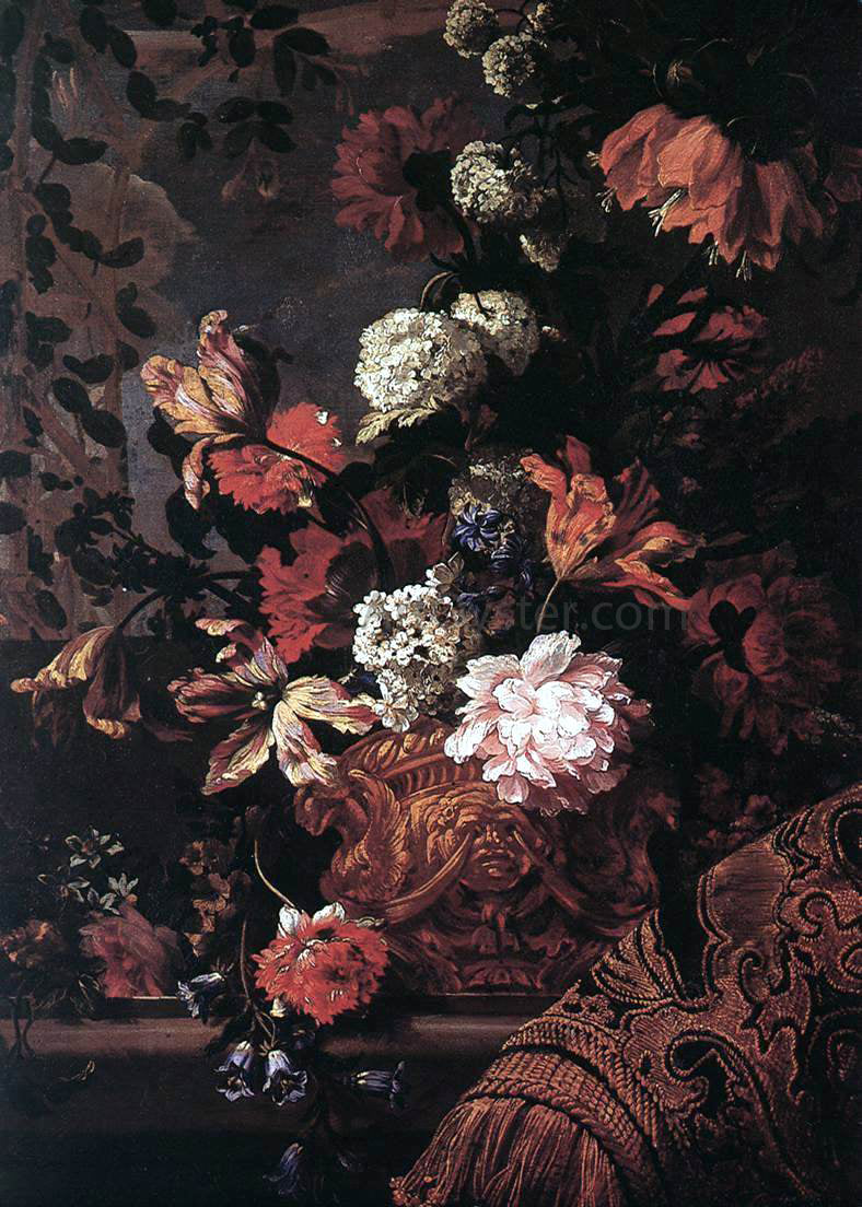 Jean-Baptiste Monnoyer Flowers - Hand Painted Oil Painting