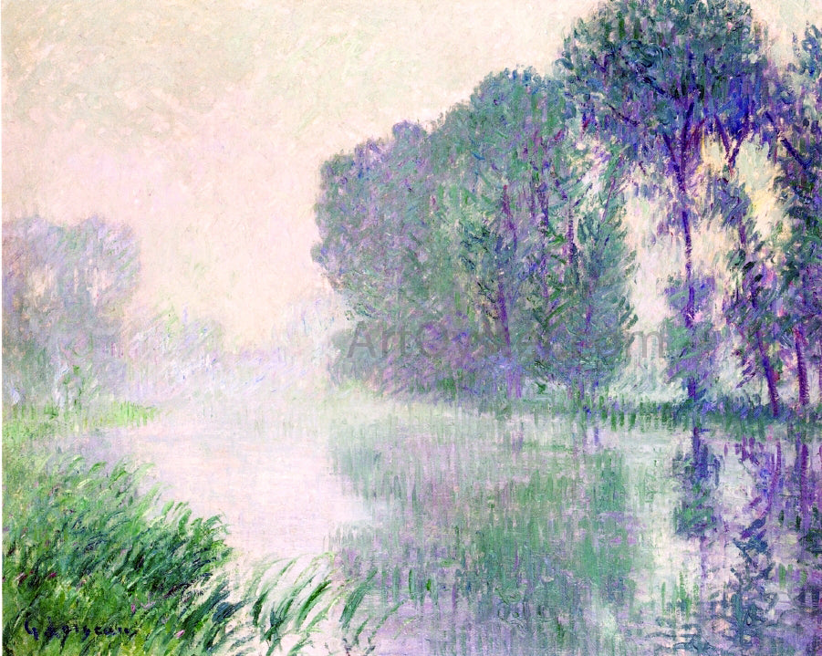 Gustave Loiseau Fog, Morning Effect - Hand Painted Oil Painting
