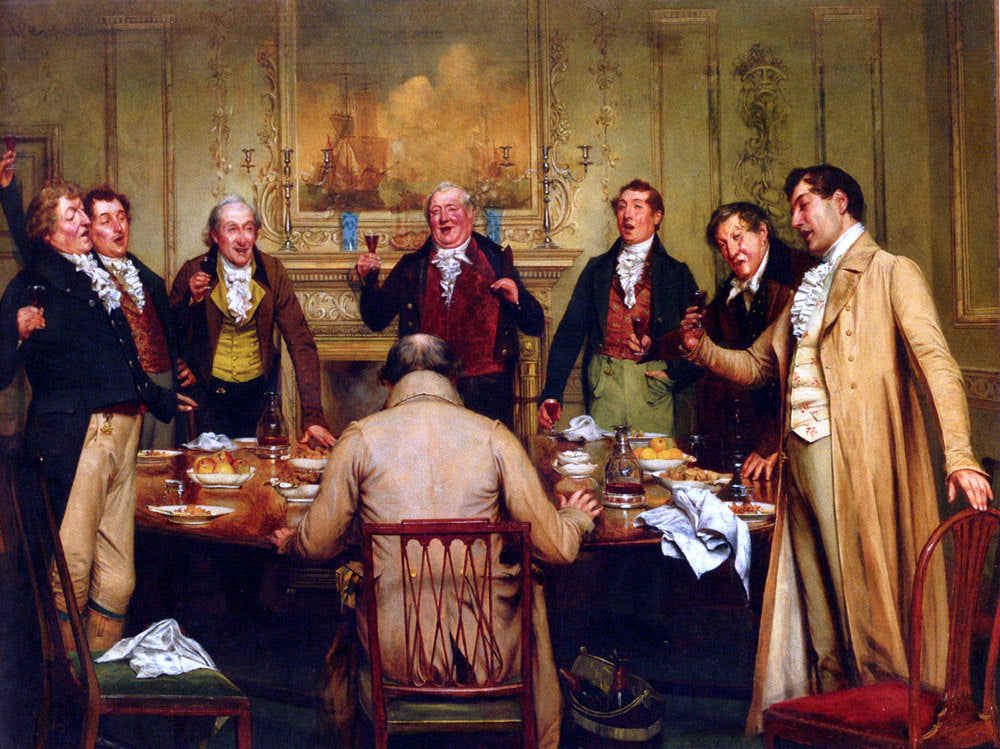 Walter Dendy Sadler For He's A Jolly Good Fellow And So Say All Of Us - Hand Painted Oil Painting