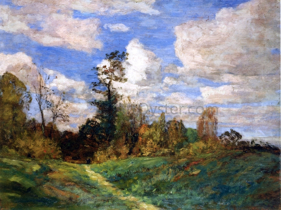 Eugene-Louis Boudin Forest Landscape - Hand Painted Oil Painting