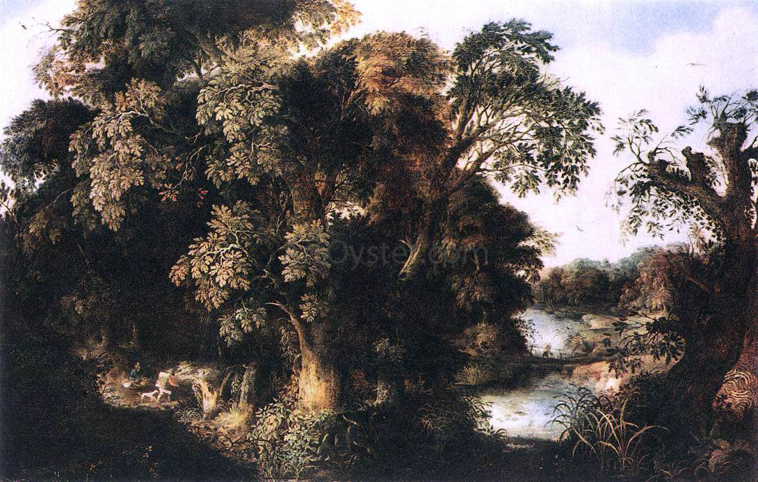Alexander Keirincx Forest Scene - Hand Painted Oil Painting