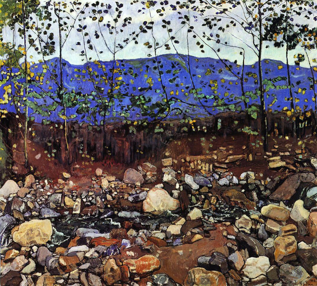 Ferdinand Hodler Forest Stream - Hand Painted Oil Painting