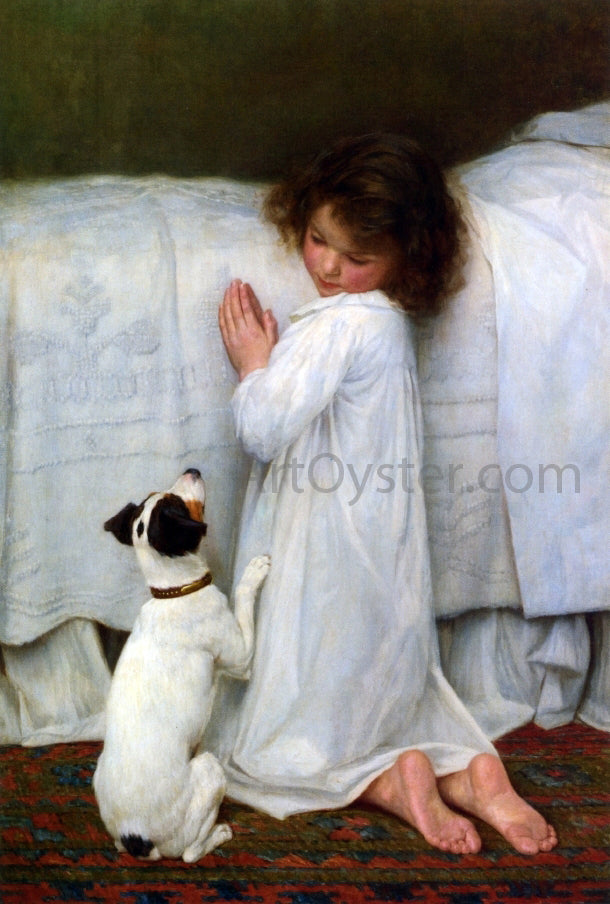 William Henry Gore Forgive Us Our Trespasses - Hand Painted Oil Painting