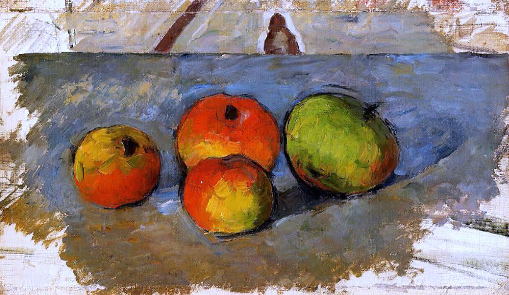 Paul Cezanne Four Apples - Hand Painted Oil Painting