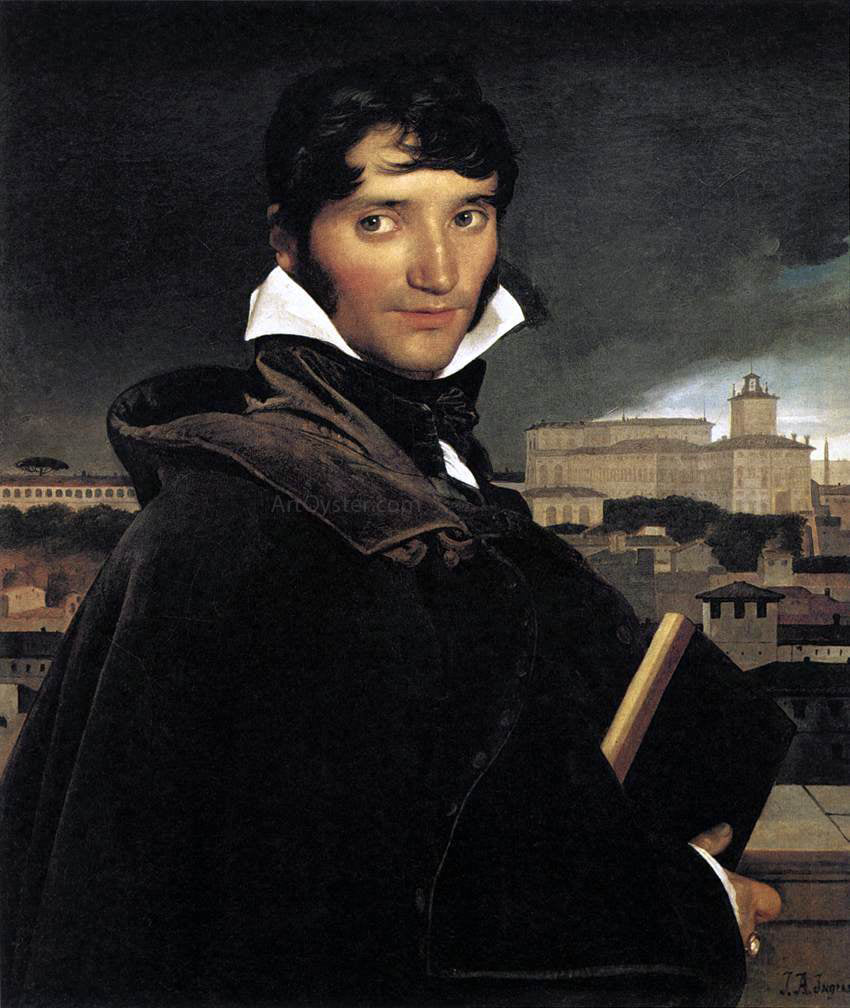 Jean-Auguste-Dominique Ingres Francois-Marius Granet - Hand Painted Oil Painting