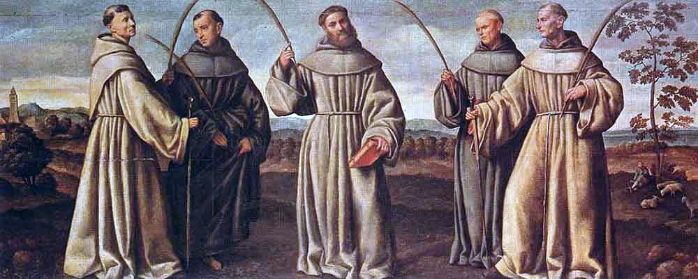Bernardino Licinio Franciscan Martyrs - Hand Painted Oil Painting