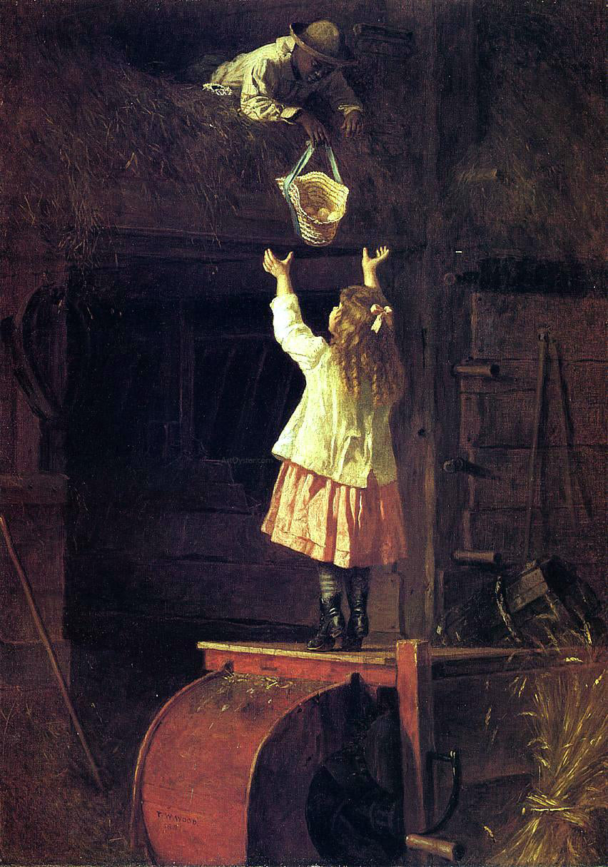 Thomas Waterman Wood Fresh Eggs - Hand Painted Oil Painting