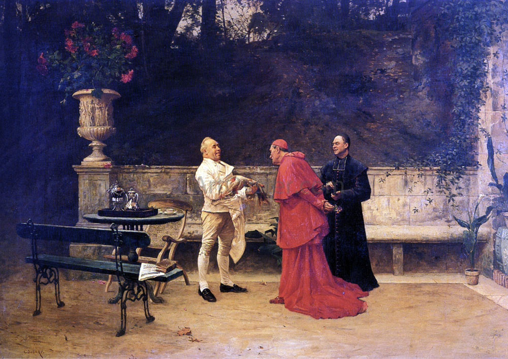 Charles Edmond Delort Friday - Hand Painted Oil Painting