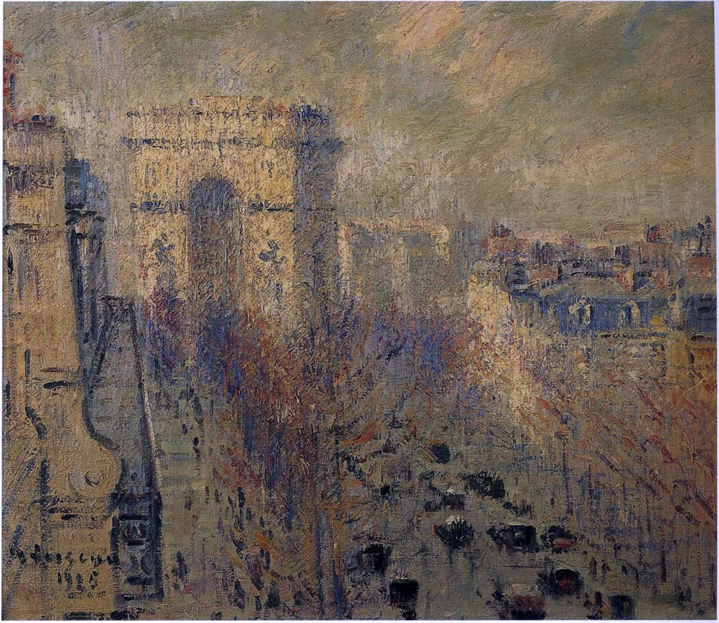 Gustave Loiseau Friedland Avenue - Hand Painted Oil Painting