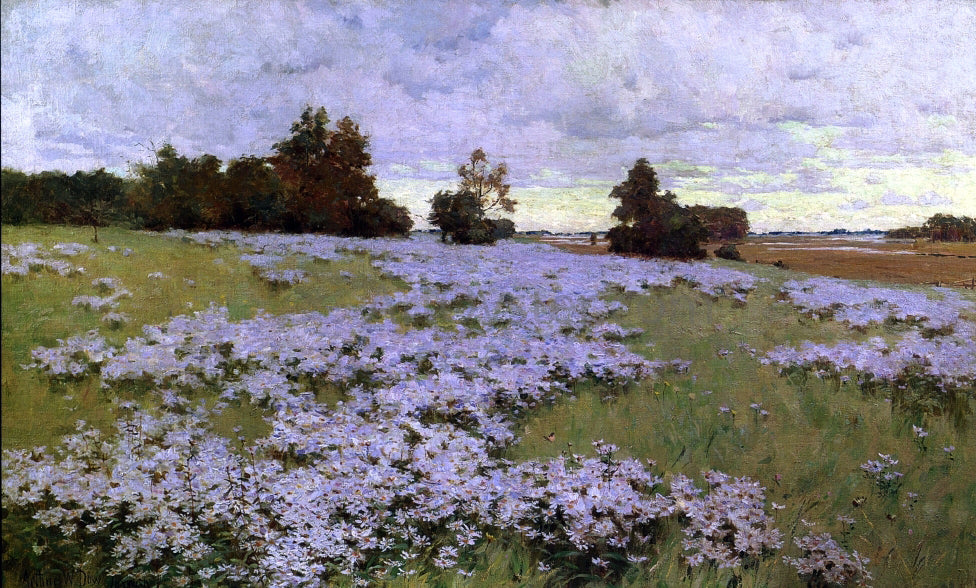  Arthur Wesley Dow Frost Flowers, Ipswich, Massachusetts - Hand Painted Oil Painting