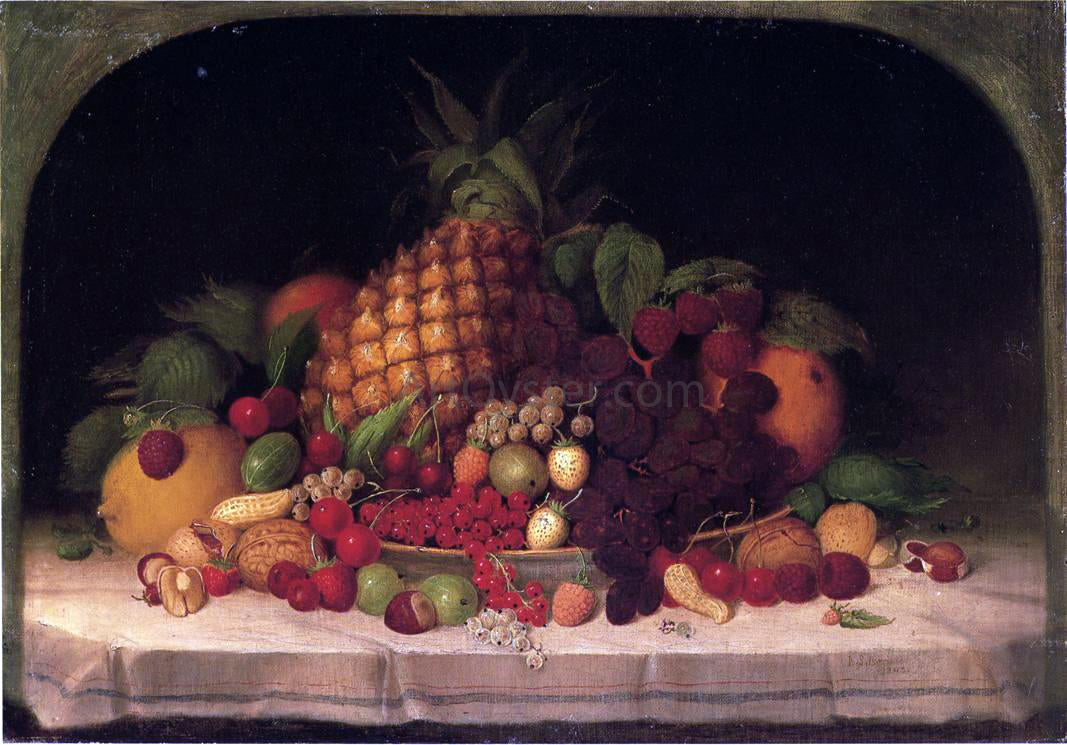 Robert Spear Dunning Fruit Piece - Hand Painted Oil Painting