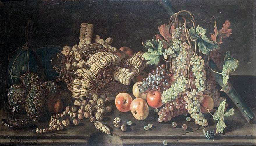 Giovanni Battista Ruoppolo Fruit Still-Life - Hand Painted Oil Painting