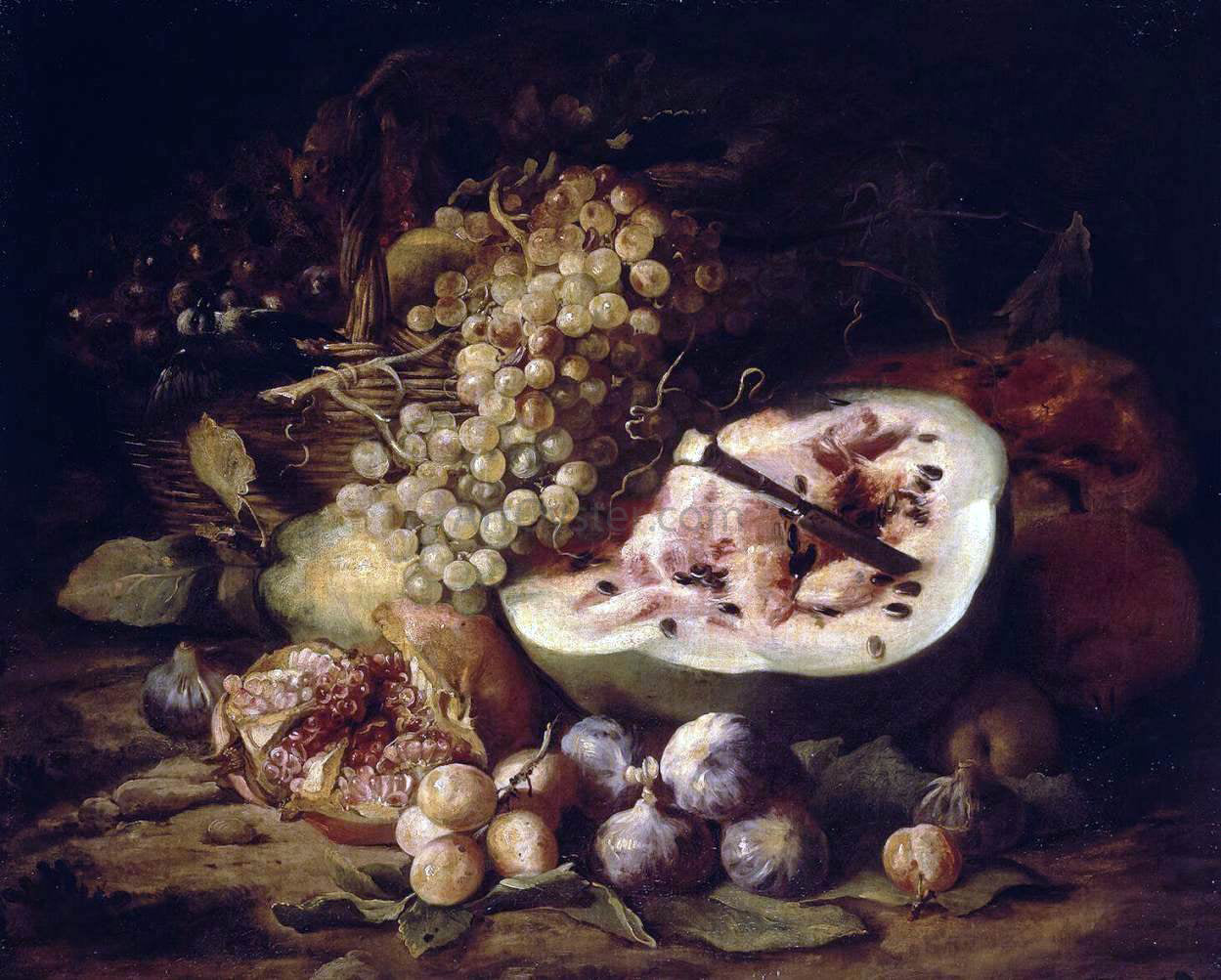 Abraham Brueghel Fruit Still-Life - Hand Painted Oil Painting