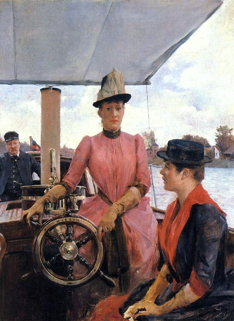 Julius LeBlanc Stewart Full Speed - Hand Painted Oil Painting