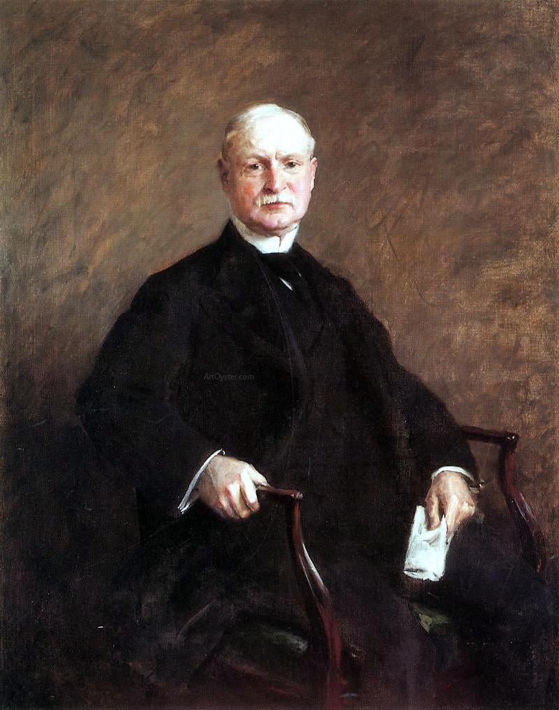 William Merritt Chase G. Colesberry Purves, Esq. - Hand Painted Oil Painting
