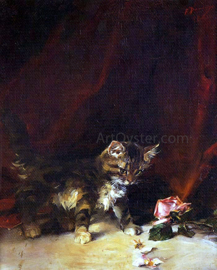 Francisco Domingo Marques Gaito Jugando - Hand Painted Oil Painting