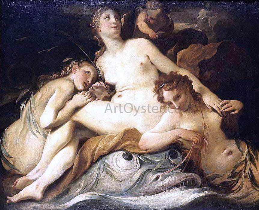 Louis Dorigny Galatea - Hand Painted Oil Painting