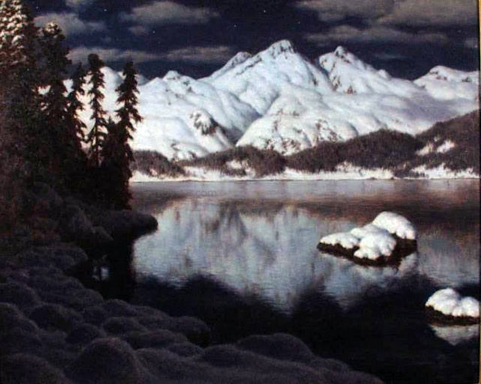 Ivan Fedorovich Choultse Gamme Lunaire - Hand Painted Oil Painting