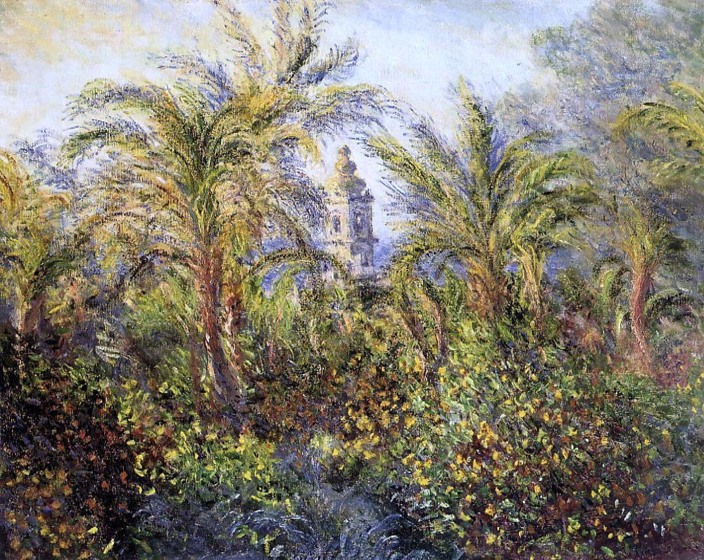 Claude Oscar Monet Garden in Bordighera, Morning Effect - Hand Painted Oil Painting