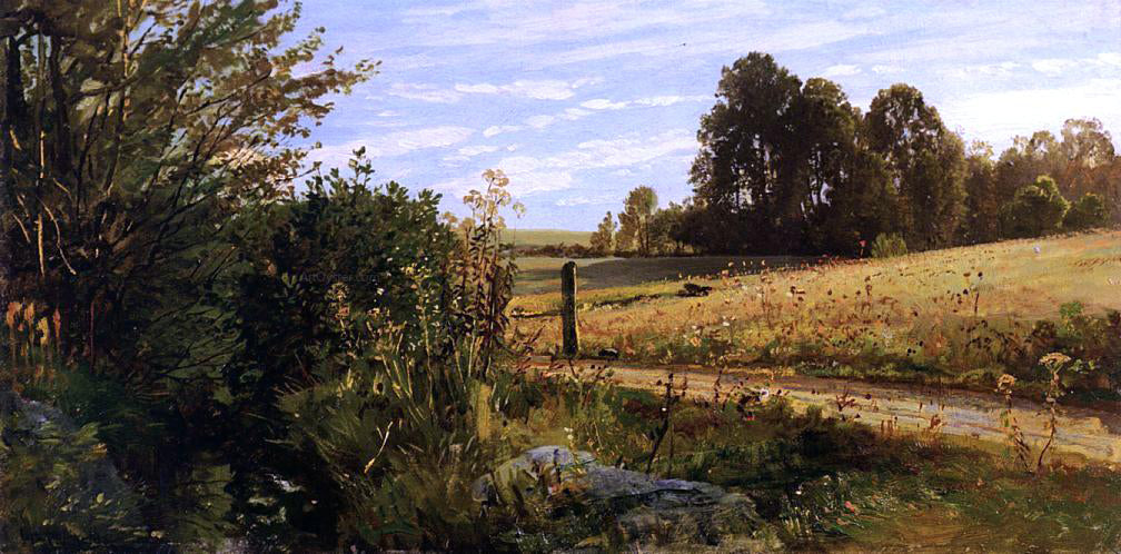 Cornelis Springer Gemeenlandhuis of Delfland Country Road - Hand Painted Oil Painting