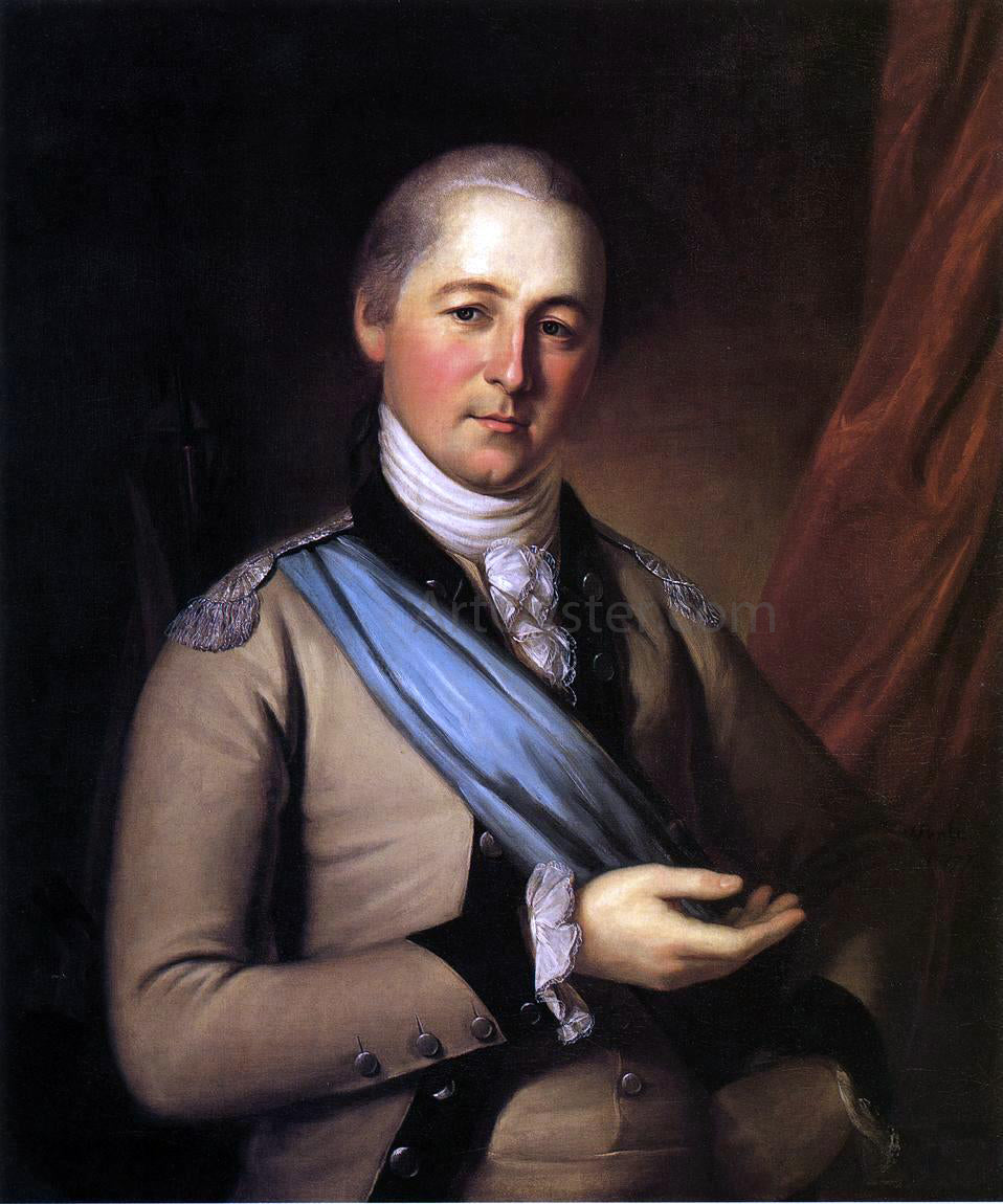  Charles Willson Peale General Joseph Bloomfield - Hand Painted Oil Painting