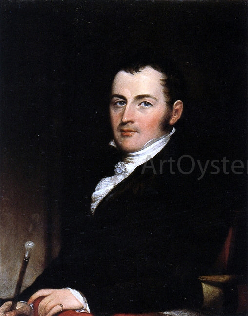John Trumbull George Gallagher, New York - Hand Painted Oil Painting