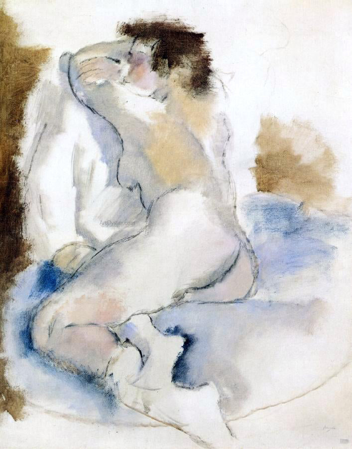 Jules Pascin Germaine - Hand Painted Oil Painting