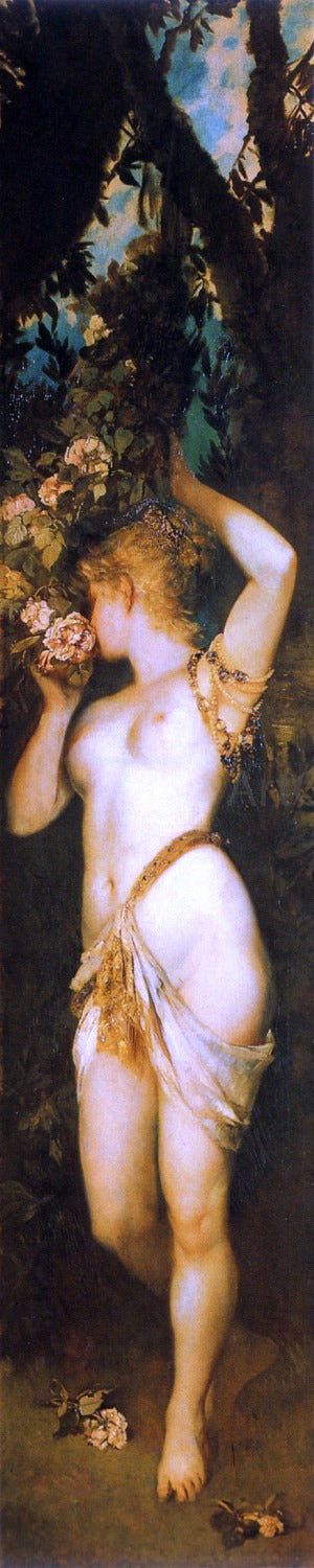 Hans Makart Geruch - Hand Painted Oil Painting
