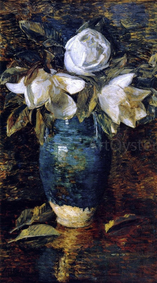 Frederick Childe Hassam Giant Magnolias - Hand Painted Oil Painting