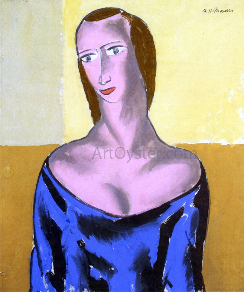 Alfred Henry Maurer Girl - Hand Painted Oil Painting