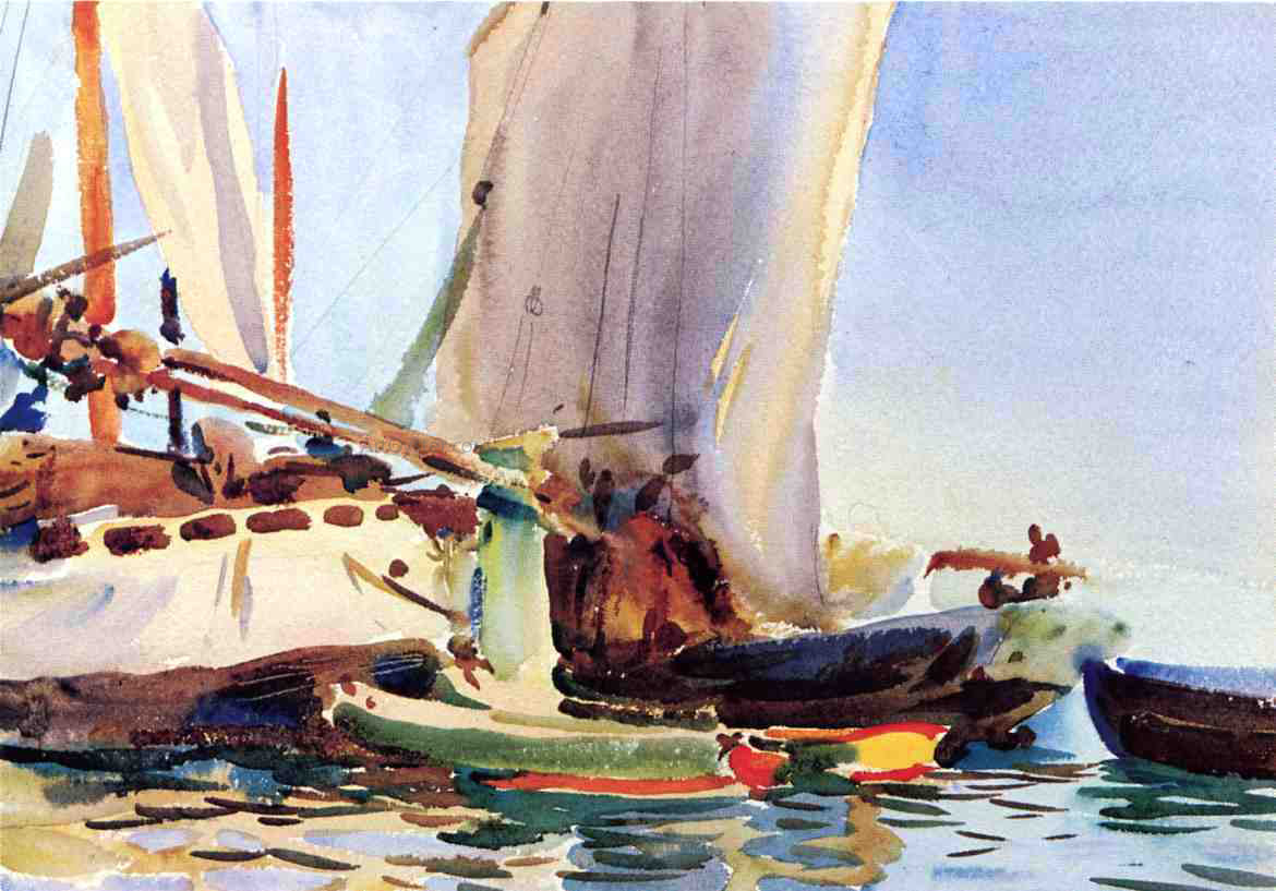 John Singer Sargent Giudecca - Hand Painted Oil Painting
