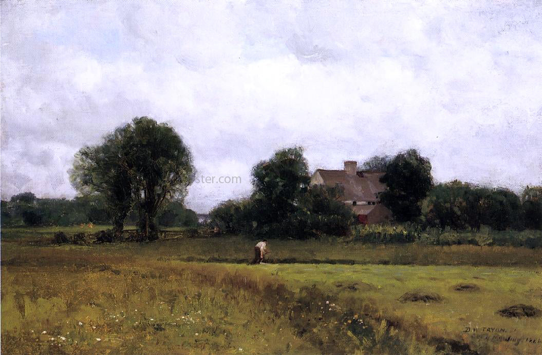 Dwight W Tryon Glastonbury Meadows - Hand Painted Oil Painting