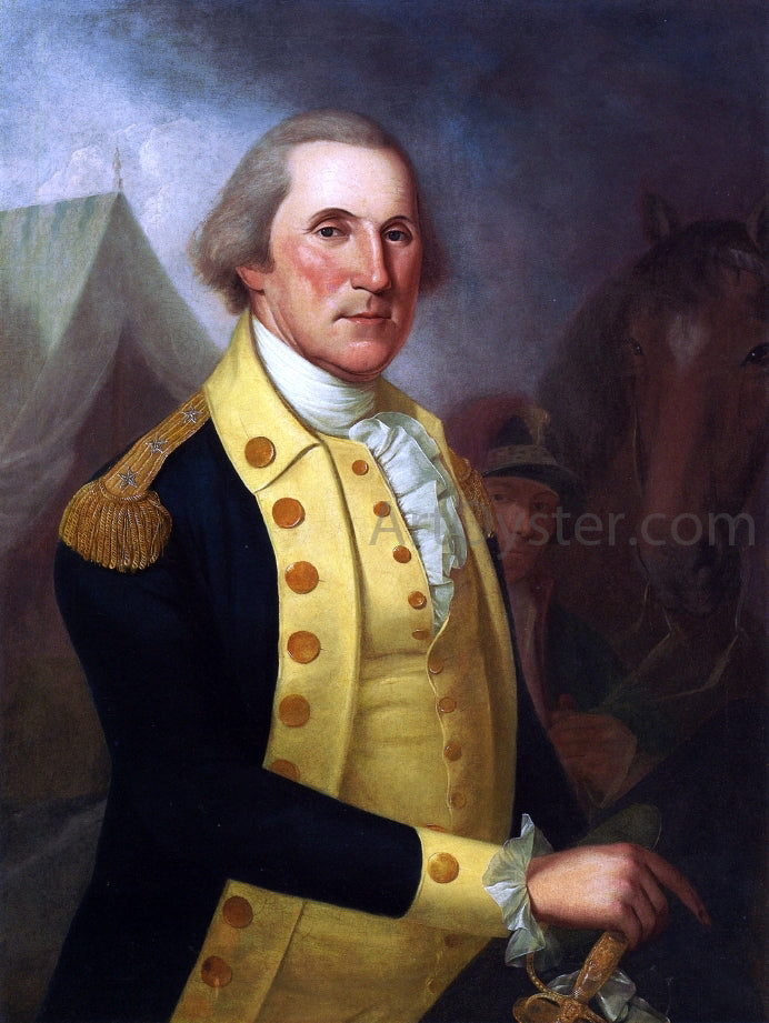  James Peale Goerge Washington - Hand Painted Oil Painting