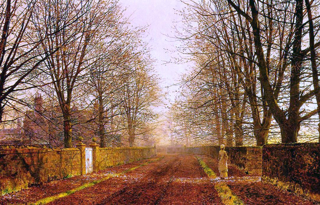John Atkinson Grimshaw Golden Light - Hand Painted Oil Painting