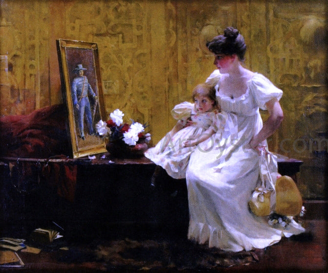  Francis Coates Jones Gone but Not Forgotten - Hand Painted Oil Painting