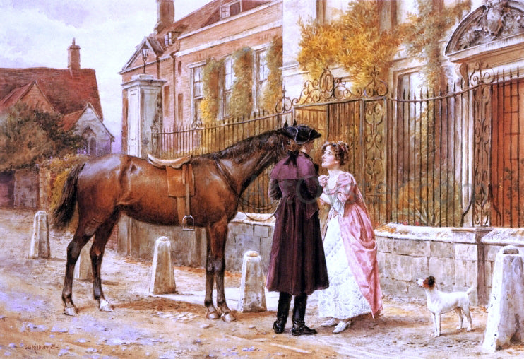 George Goodwin Kilburne Goodby - Hand Painted Oil Painting