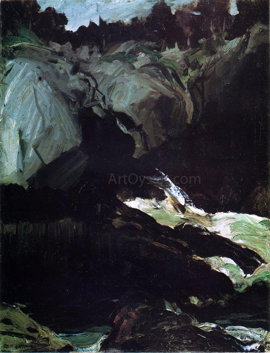 George Wesley Bellows Gorge and Sea - Hand Painted Oil Painting