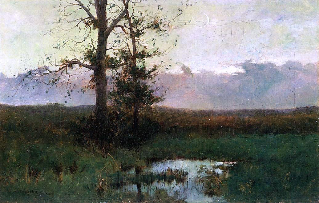 Arthur Hoeber Grainfield - Hand Painted Oil Painting
