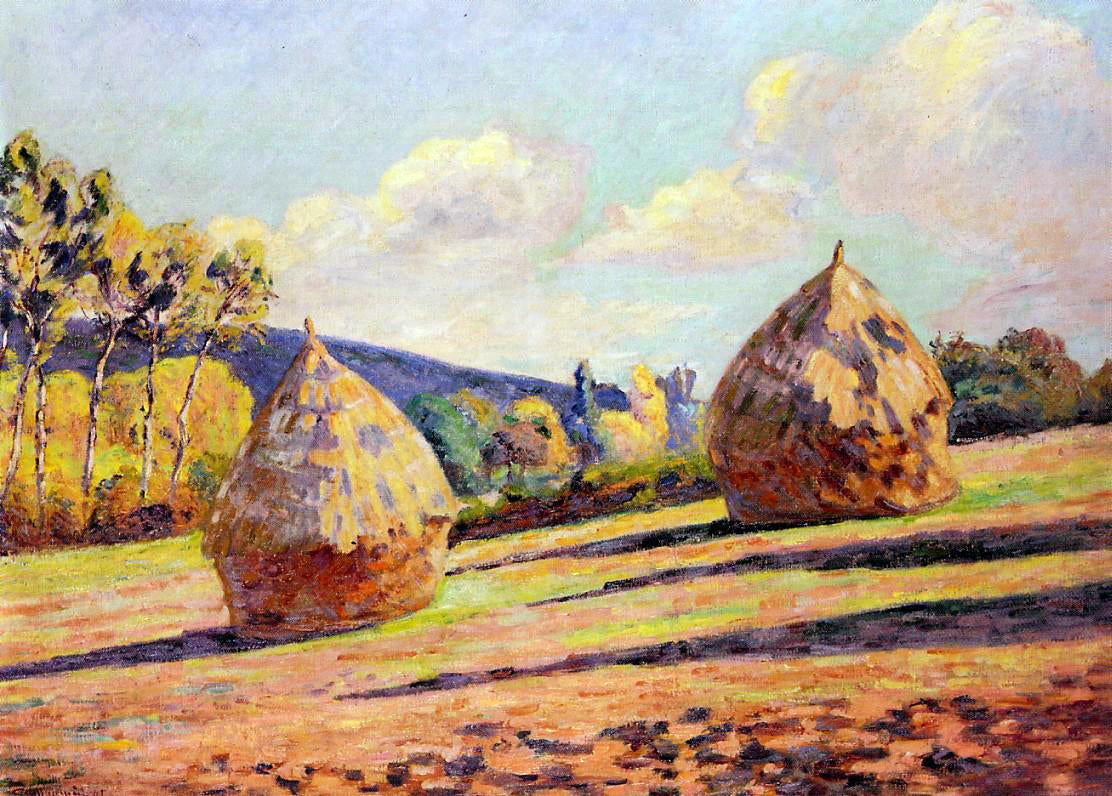 Armand Guillaumin Grainstacks - Hand Painted Oil Painting