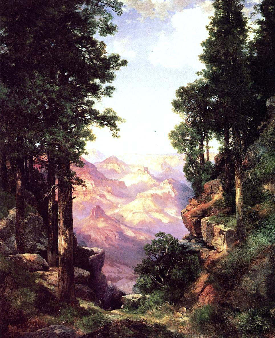 Thomas Moran Grand Canyon - Hand Painted Oil Painting
